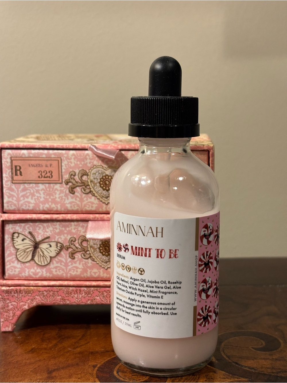 Aminnah Mint To Be Serum